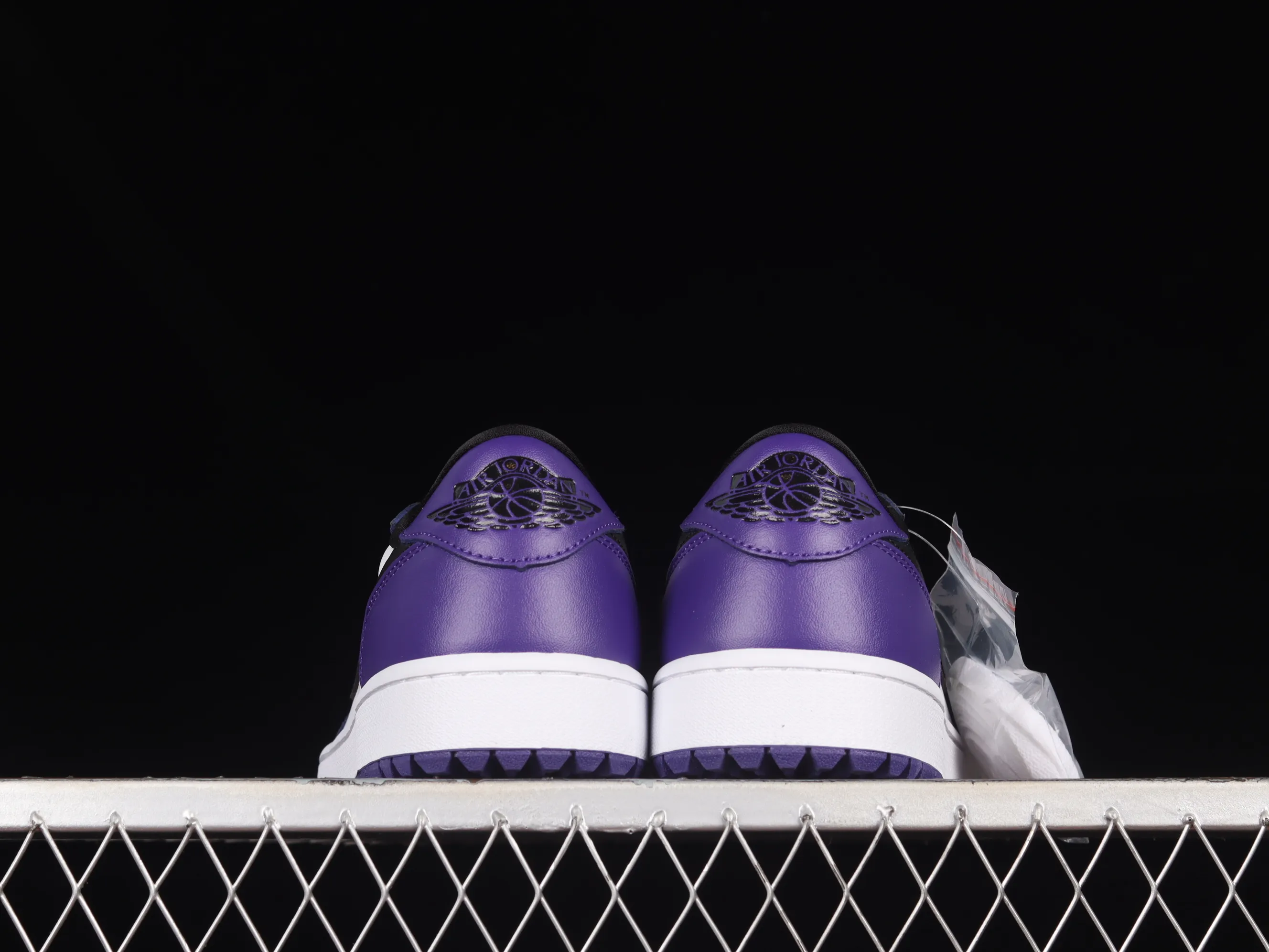 All categories Air Jordan Jordan series basketball shoes Air Jordan 1 Low Z version Air Jordan 1 Low Golf "White Purple" AJ1 Joe 1 new golf version white and purple color DD9315-105